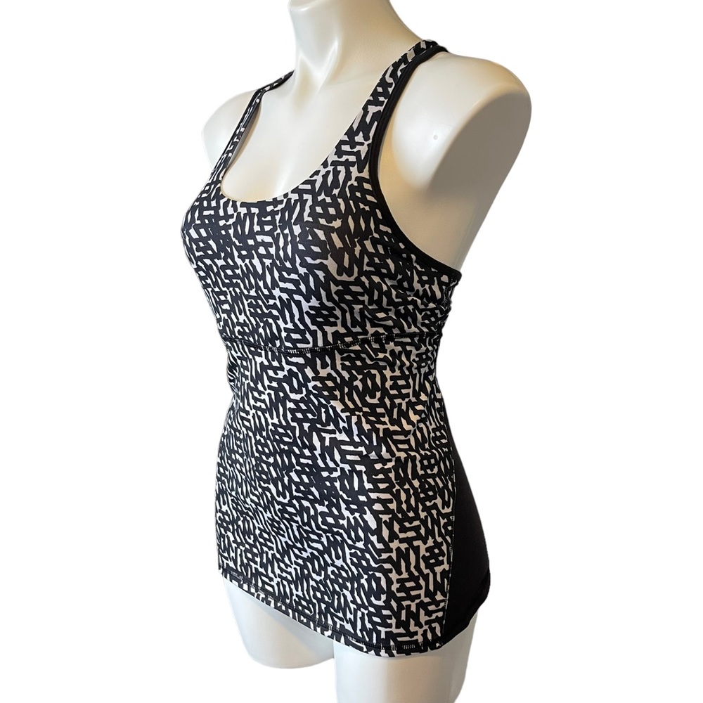 Lululemon Crossback Tank Geometric Pattern - Picture 8 of 9